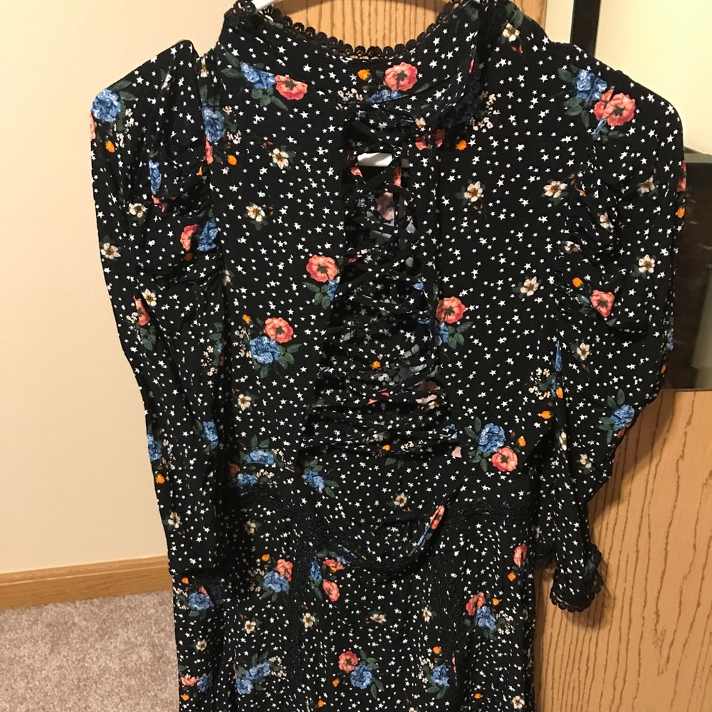 Topshop long sleeve Dress